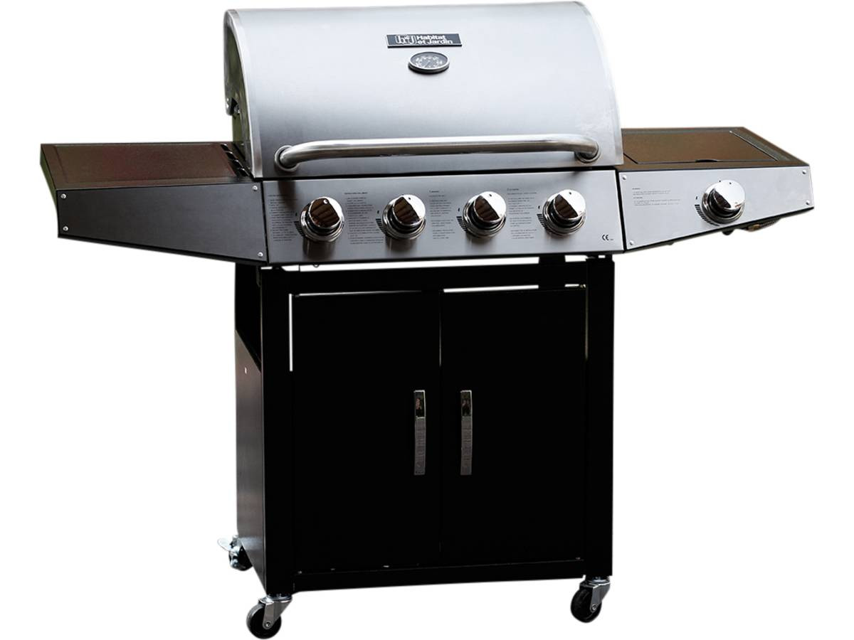 Barbecue gaz "Party 5" - 5 Brûleurs dont 1 latéral - 15.2 kW