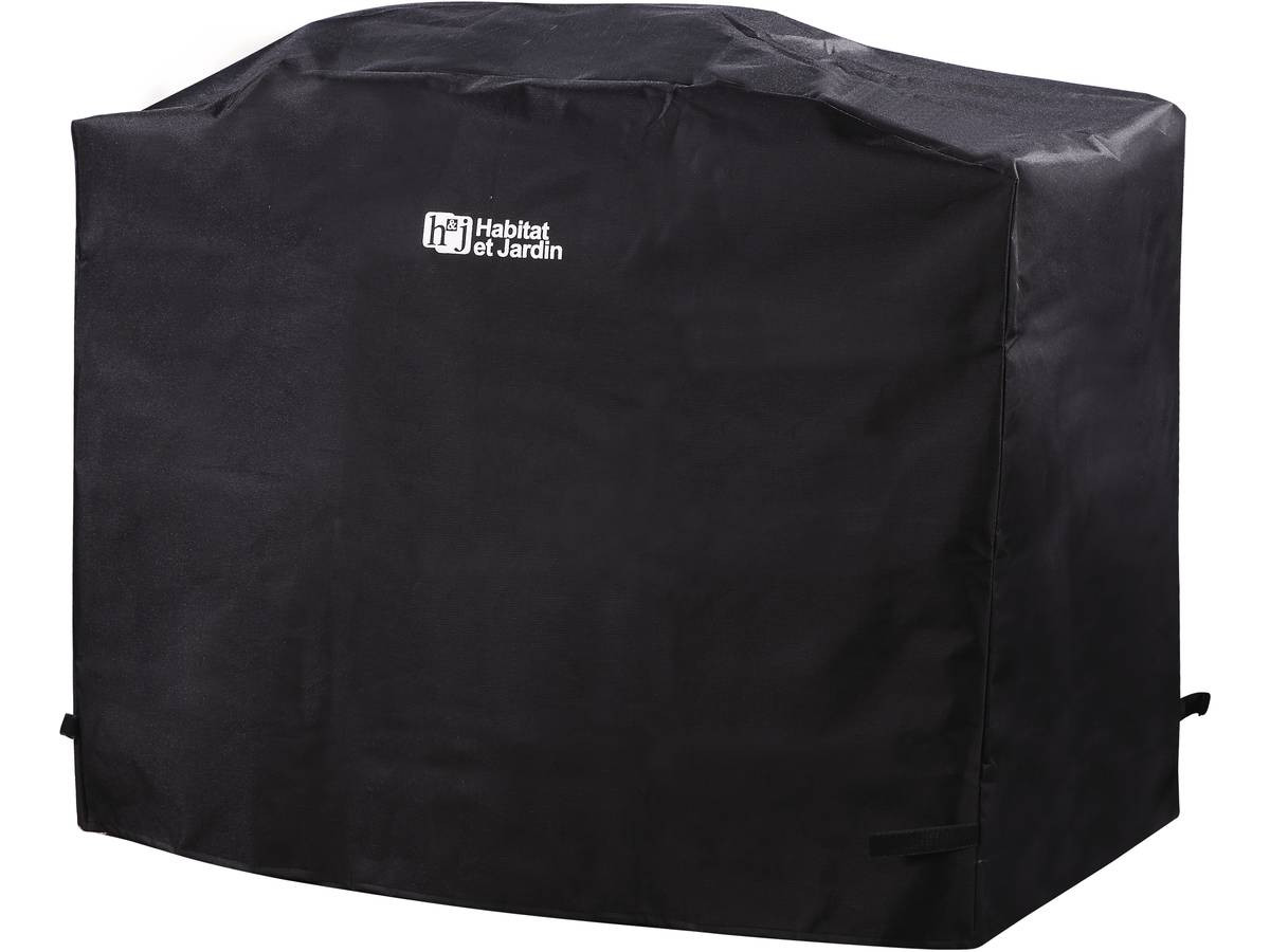 Housse pour barbecue "Festa 4" - 107x52 cm - Noir