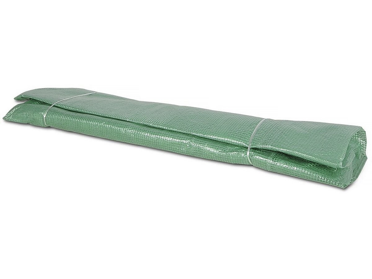 Bâche pour serre tunnel de jardin "Lys" - 24 m² - 130g - Vert